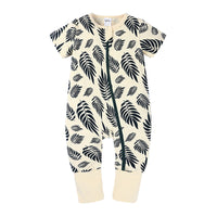 Baby Short-Sleeved One-Piece Summer Cotton Newborn Romper