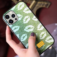 Compatible with Apple , Mobile Phone Case Diamond-Studded Personality Explosion Phone Case