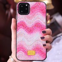 Compatible with Apple , Diamond-Studded Mobile Phone Case Skinning Creativity