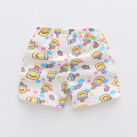 Boys Summer Cotton Thin Open Crotch Shorts