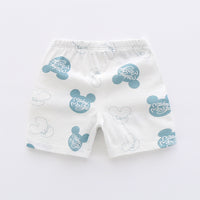 Boys Summer Cotton Thin Open Crotch Shorts