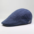 Classic Light Board Solid Color Cotton Hat Sunshade