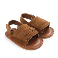 Summer Baby Girl Casual Fashion Pu Fringed Sandals 0-18M