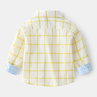 Spring Children's Long-Sleeved Casual Shirt