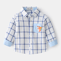 Spring Children's Long-Sleeved Casual Shirt