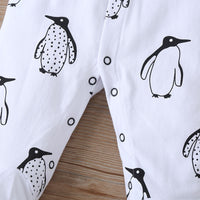 New Leisure Infant Long-Sleeved Foot-Wrapped One-Piece