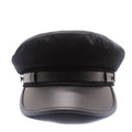 Hat Lady's Vintage British Navy Hat With Metal Buckle