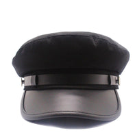 Hat Lady's Vintage British Navy Hat With Metal Buckle