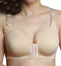 Large size bra without steel ring