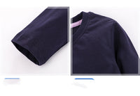 Knitted Long Sleeve Children's T-shirt Round Neck Cartoon T-shirt