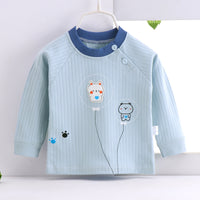 Autumn and Winter Clothes Boys and Girls Children's Home Underwear