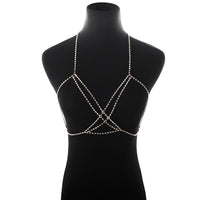 Cross Rhinestone Sexy Bohemian Beach Necklace