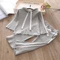 New Girls Fashion Long-Sleeved Hooded Top