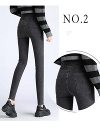 Spring New High-Waisted Skinny Pants