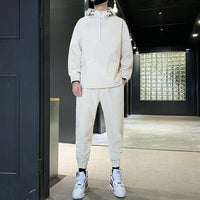 Men's Hooded Pullover Jacket Trousers