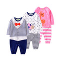 Front Opening Non-Foot-Wrapped Baby Jumpsuit For Old Baby Romper