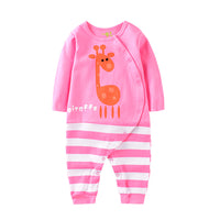 Front Opening Non-Foot-Wrapped Baby Jumpsuit For Old Baby Romper