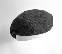 Hat Middle Aged Men's Retro Literary Beret Black Warm Cap