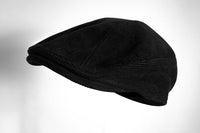 Hat Middle Aged Men's Retro Literary Beret Black Warm Cap