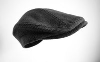 Hat Middle Aged Men's Retro Literary Beret Black Warm Cap