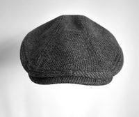Hat Middle Aged Men's Retro Literary Beret Black Warm Cap