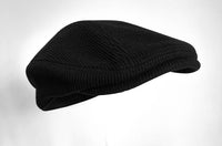 Hat Middle Aged Men's Retro Literary Beret Black Warm Cap