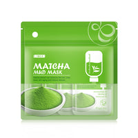 Matcha Green Clay Mask Pack 5g  12 packs, Moisturizing And Moisturizing