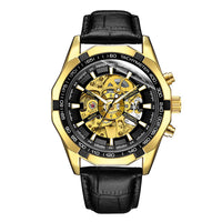 Automatic Mechanical Watch Hollow Carved