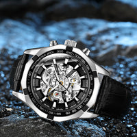 Automatic Mechanical Watch Hollow Carved