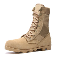 New Martin Boots Men's Leather High-Top Military Boots