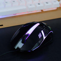 Wired Photoelectric Computer Office Home Gaming Light-Transmitting Mouse