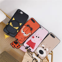 Cartoon Creative Leather Mobile Phone Case