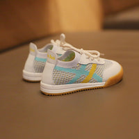 Fei-knit Boys and Girls Soft-soled Casual Sneakers