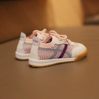 Fei-knit Boys and Girls Soft-soled Casual Sneakers