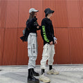Embroidered Pocket Tooling Harness Mouth Skateboard Long Pants