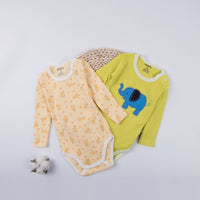 Cartoon Cotton Newborn Baby Long-sleeved Jumpsuit