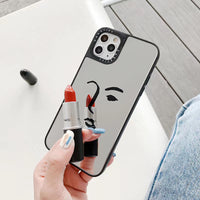 Mirror Phone Case And Mirror Anti-drop Two-in-one