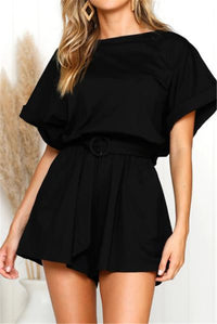 Casual Solid Color Women's Jumpsuit