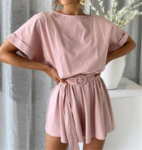 Casual Solid Color Women's Jumpsuit