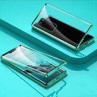 Mobile Phone Shell Double-Sided Glass Magnetic Protective Shell