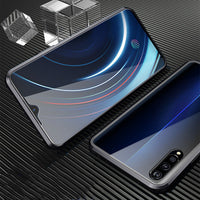 Double-Sided Magneto Glass Case with Metal Frame