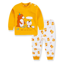 Children's Cotton Long Sleeved Trousers For Home Wear