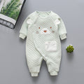 Baby Cotton One-piece Quilted Cotton Warm Romper