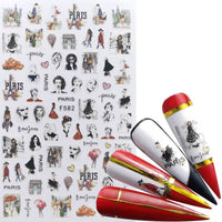 Adhesive Straps Nail Stickers Decorative Manicure