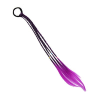 Braid Dirty Braid Show Color Gradual Change Braid High Temperature Silk Pigtail