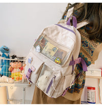 Large Capacity Backpack Multi-pocket School Bag