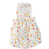 Floral Anti-hair Cat Halter Skirt