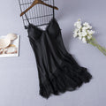 Sexy PajamasWomen Ice Silk Thin Suspender Nightdress