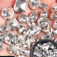 Nail Art Accessories Super Flash Diamond Nail Diamond Assortment