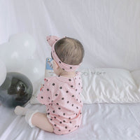 Baby Romper And Romper Cute Navy Triangle Cotton One-Piece Suit